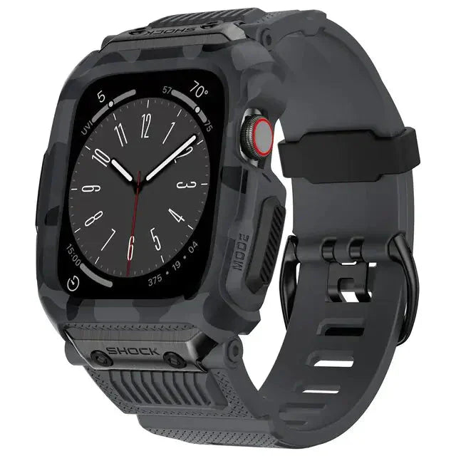 Sport Case And Strap Watch Anti Spier