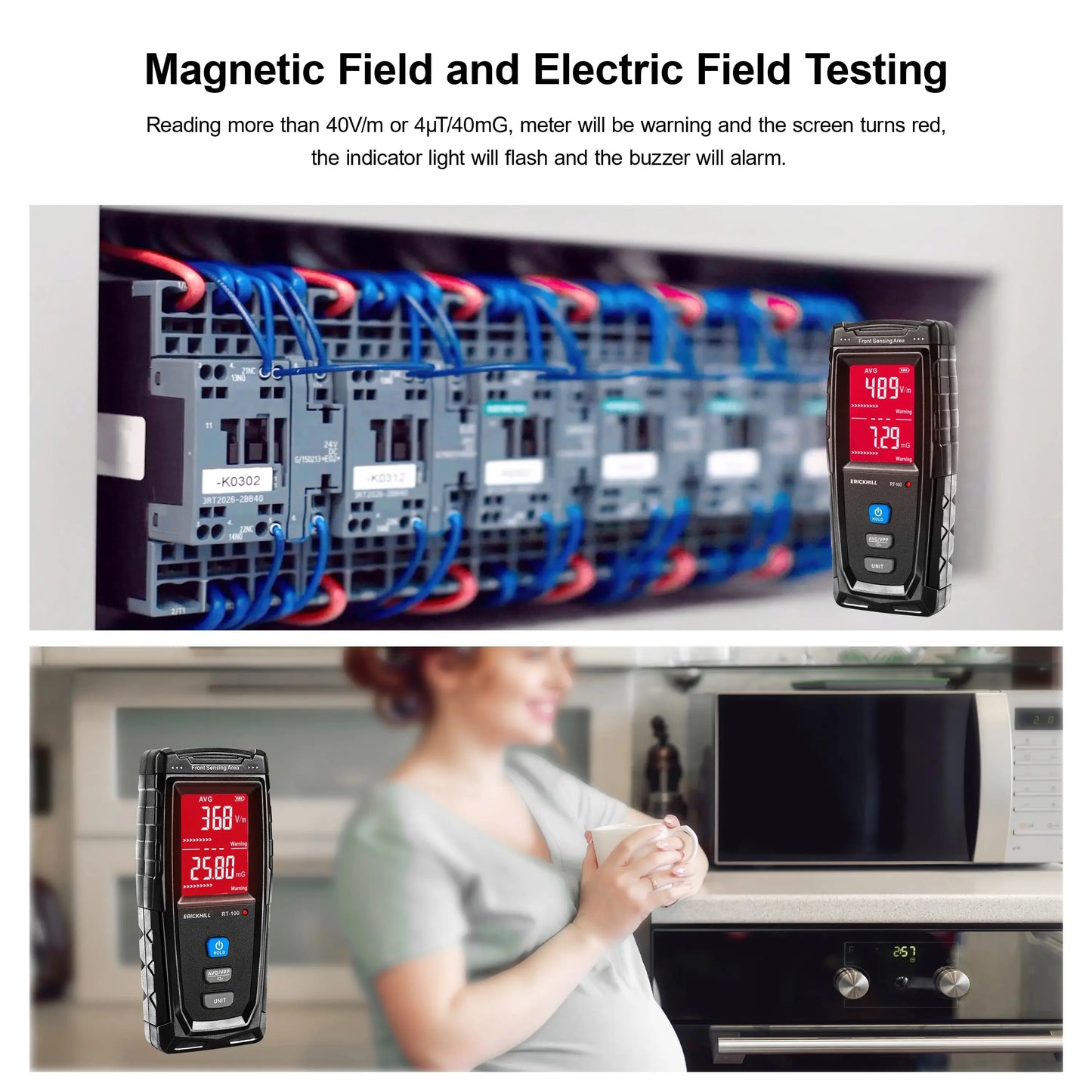 Electromagnetic Field Radiation Detector Tester Anti Spier