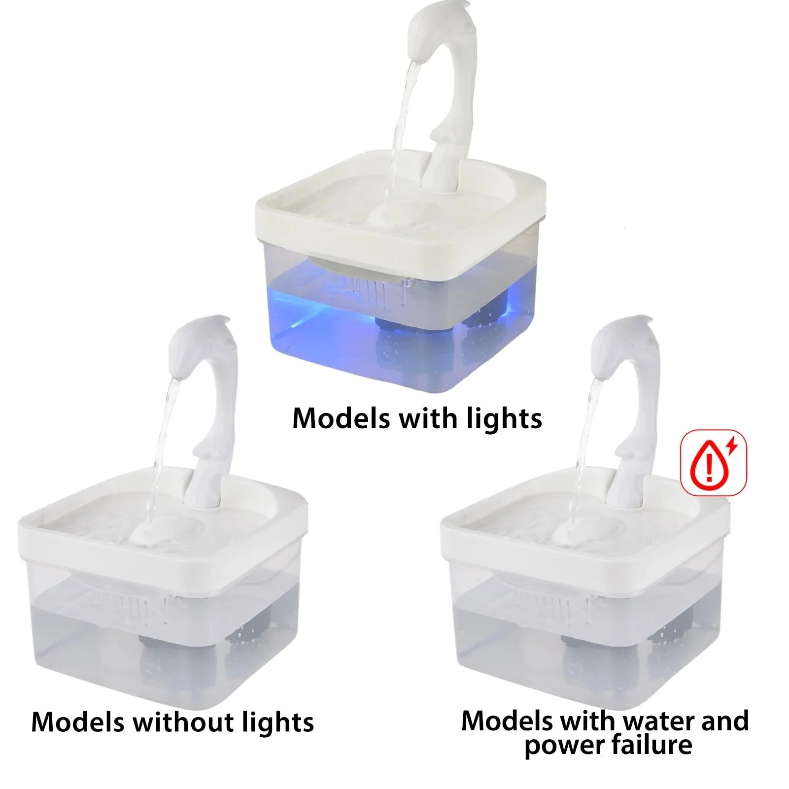 Pet Water Fountain Anti Spier