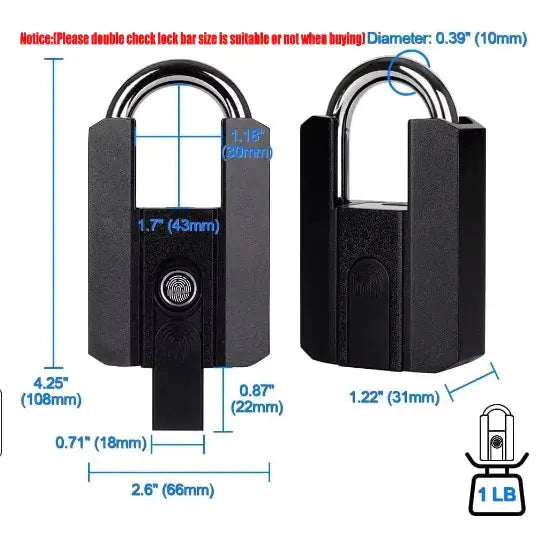 Finger Print Lock Anti Spier