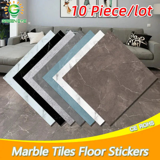Thick Self-Adhesive Marble Floor Stickers Anti Spier