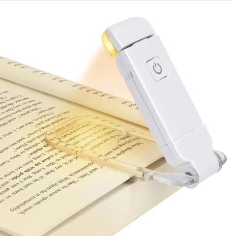 USB Rechargeable LED Clip-On Reading Light Anti Spier