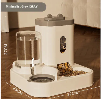 Automatic Pet Feeder Dog Basin Cat Bowl Supplies Water Dispenser