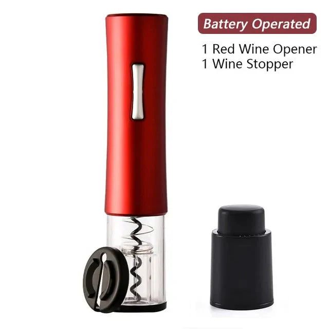 Electric Wine Opener Foil Cutter Jar Opener Kitchen Gadget Anti Spier