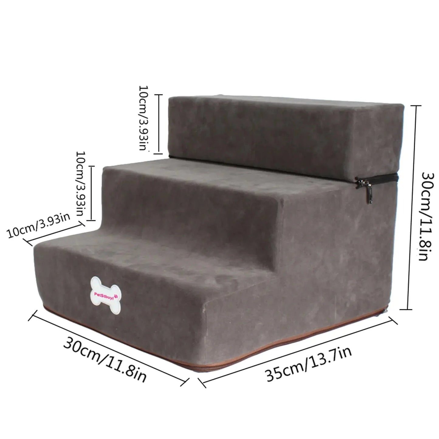 Foldable Anti-Slip Dogs Bed Stairs Anti Spier
