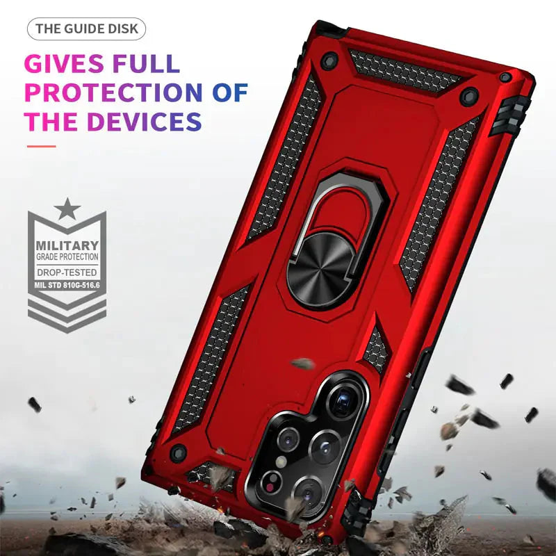 Shockproof Amour Samsung Phone Case Anti Spier