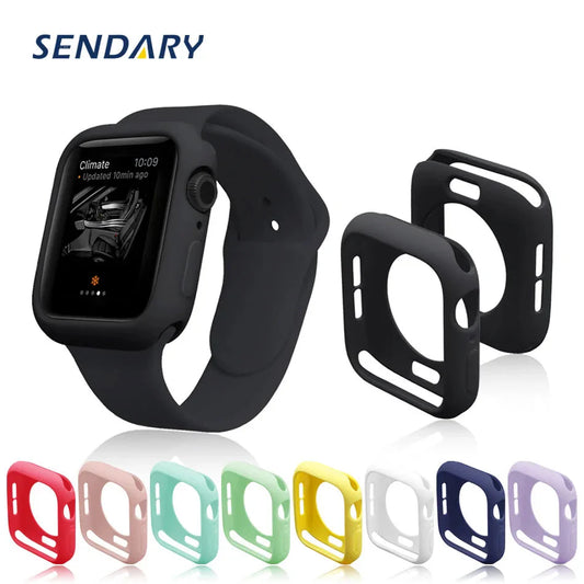 Soft Silicone Smart Watch Cover Case Anti Spier
