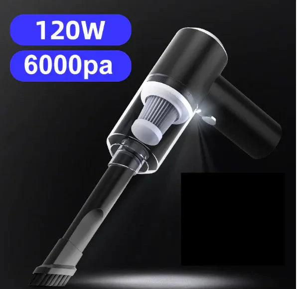 Car Vacuum Cleaner 120W Car Wireless Anti Spier