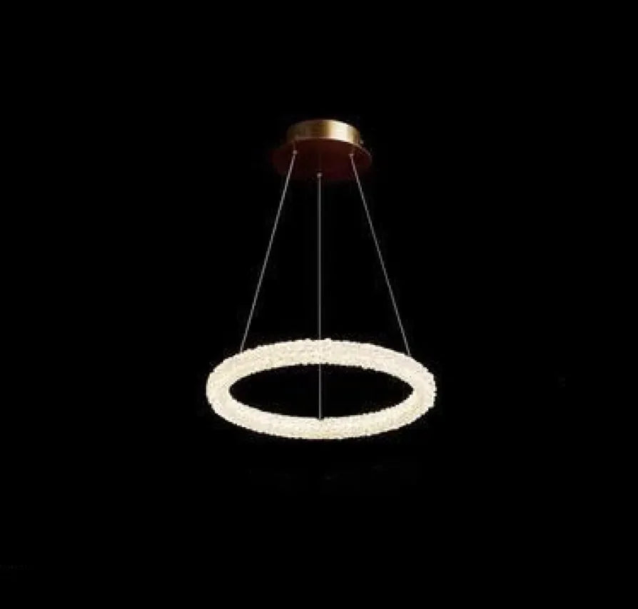 Crystal Ring Chandelier