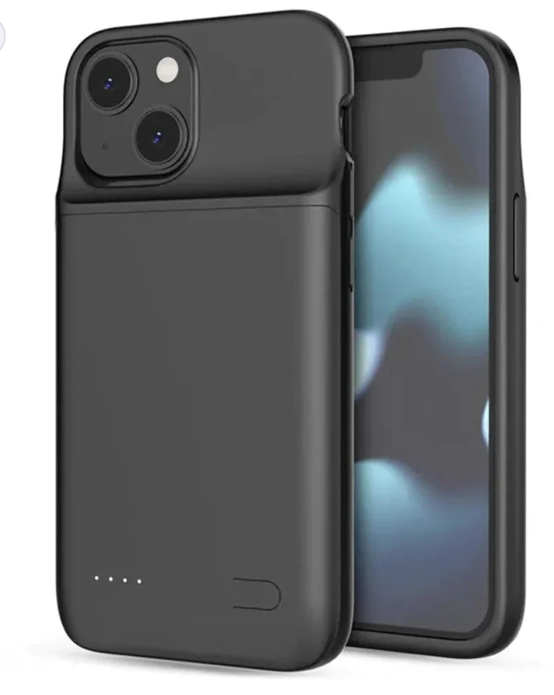 6800mAh Slim Battery Charger Case for iPhone 11-15 Pro Max & XR/XS Anti Spier