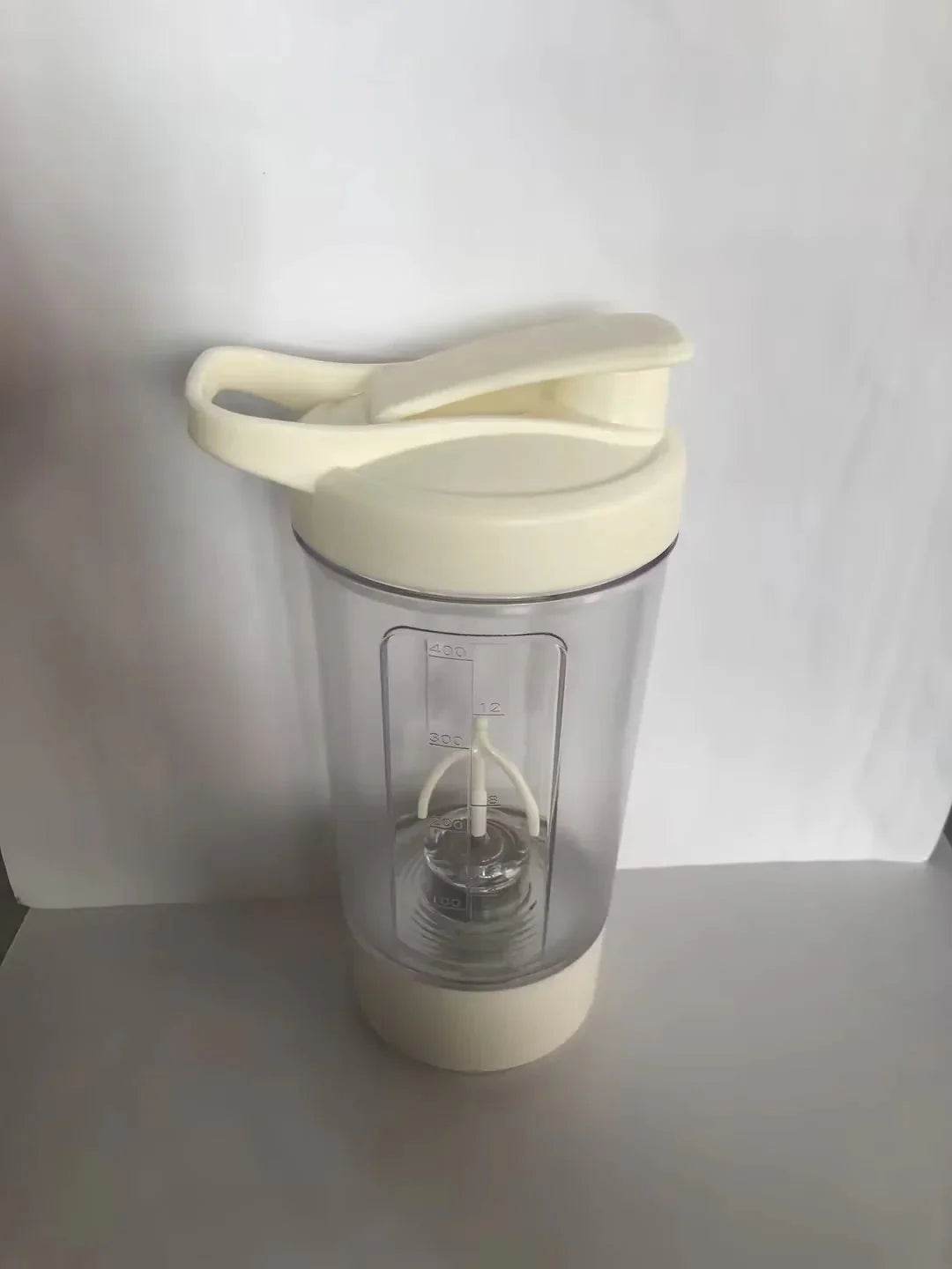 400ML Electric Protein Shaker Bottle Anti Spier