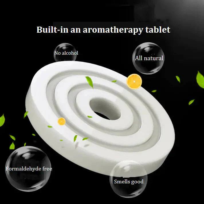 Solar Auto Rotating Ball Air Freshener Anti Spier