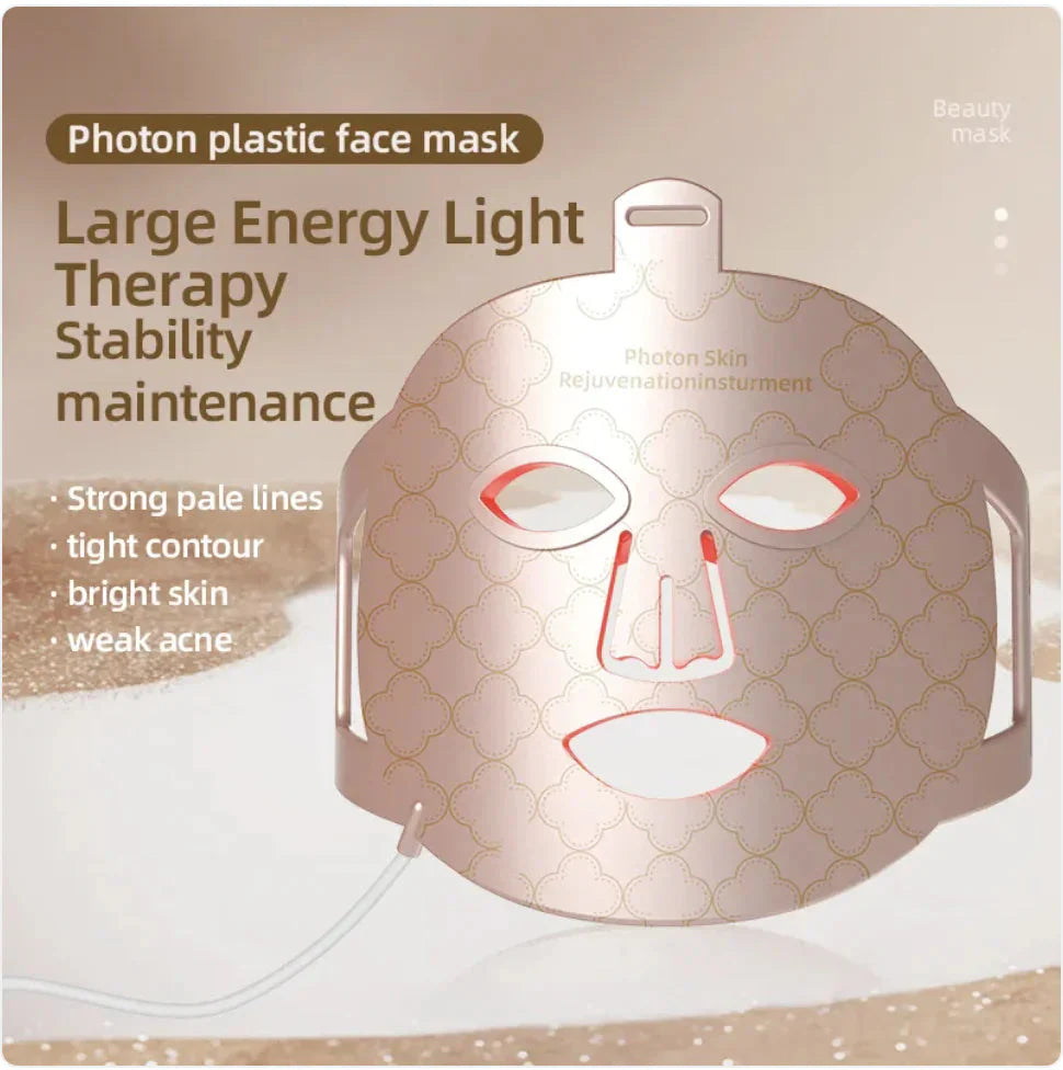 Silicone LED IPL Mask Anti Spier