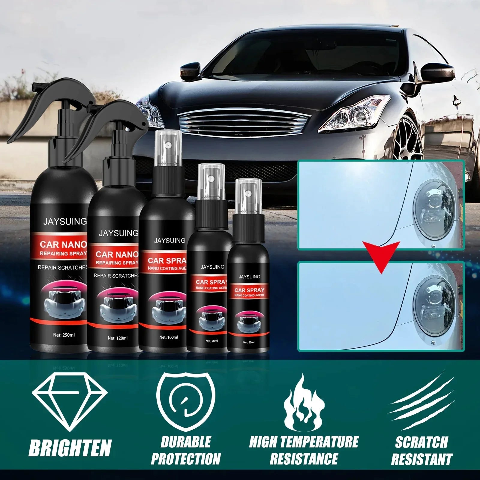 Automobile Coating Spray Anti Spier