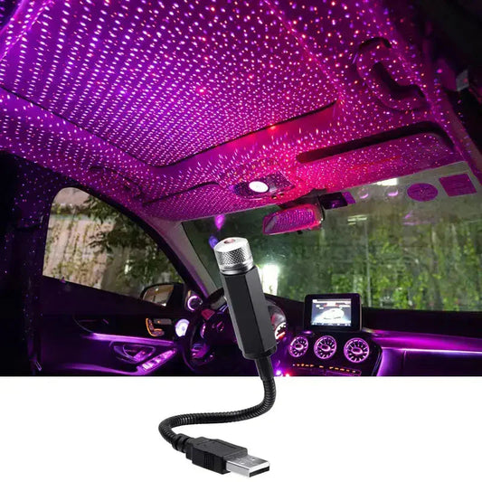 LED Auto Dak Star Night Light Projector Anti Spier