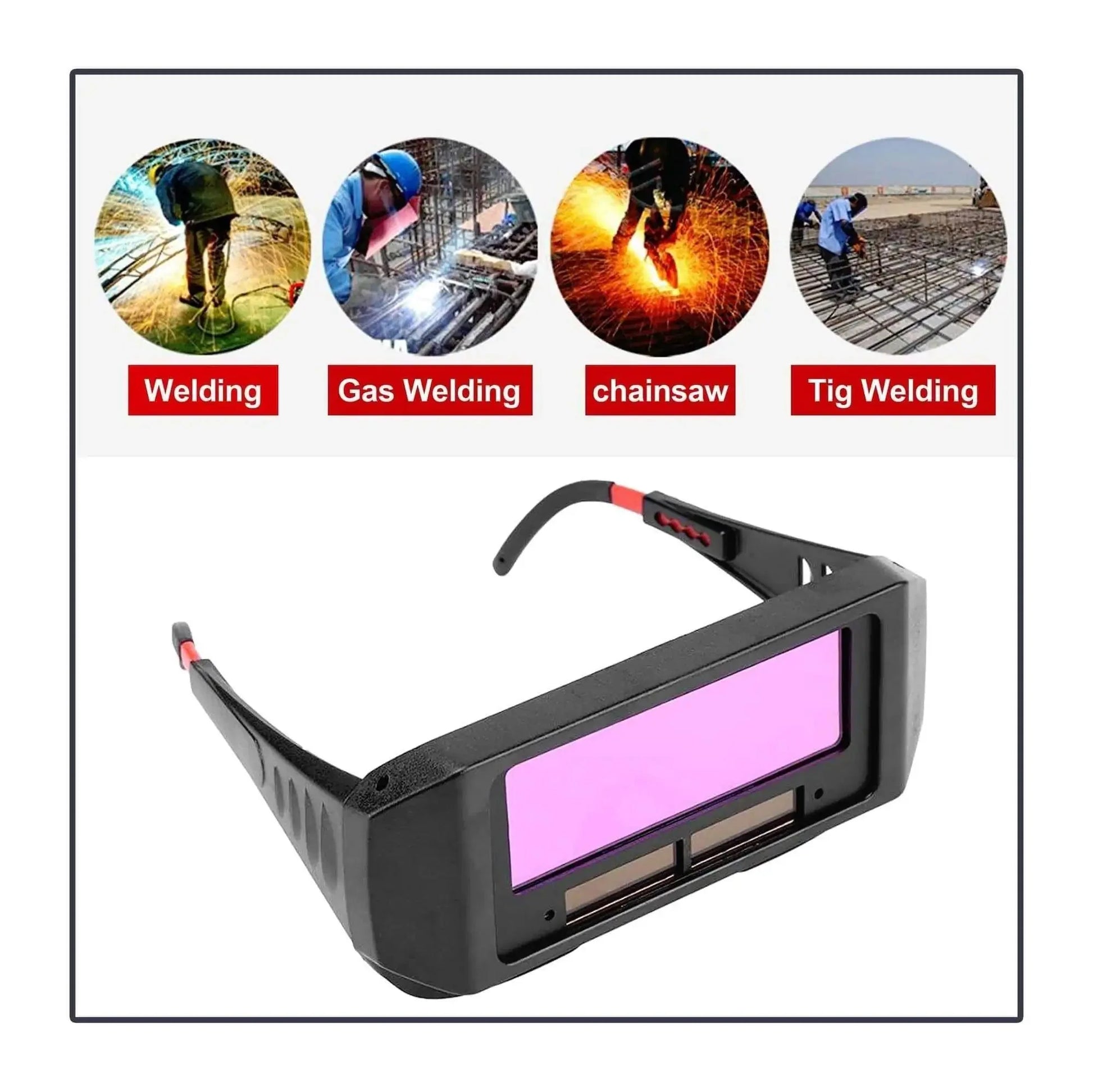 Auto Darkening Solar Welding Glasses Anti Spier