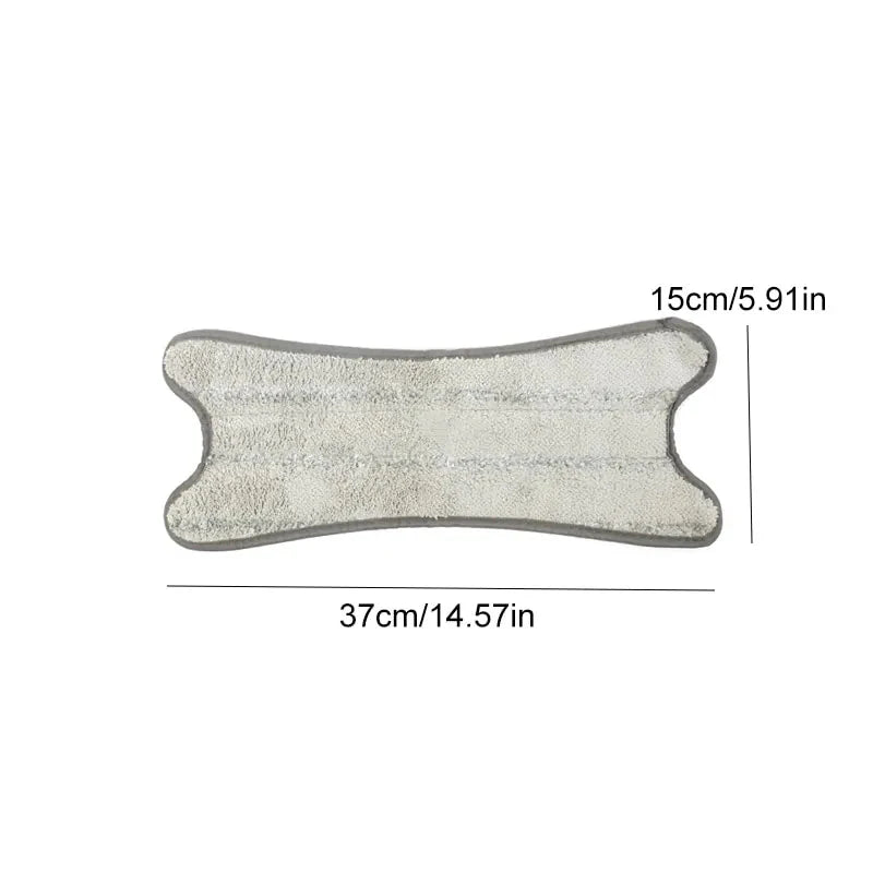 X-Type Floor Mop With 3 Pieces Reusable Microfiber Anti Spier