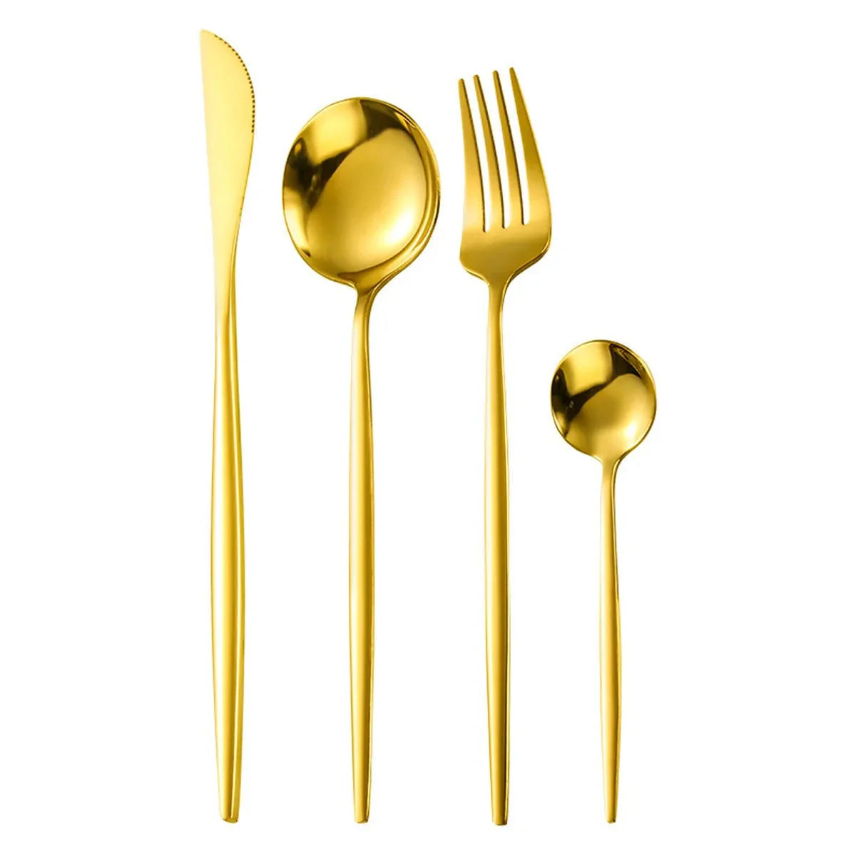 24 Pieces Luxury Cutlery Set Anti Spier