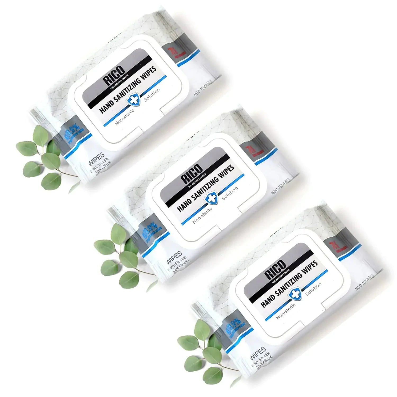 70% Alcohol Hand Sanitizing Wipes - 3 Pack Anti Spier