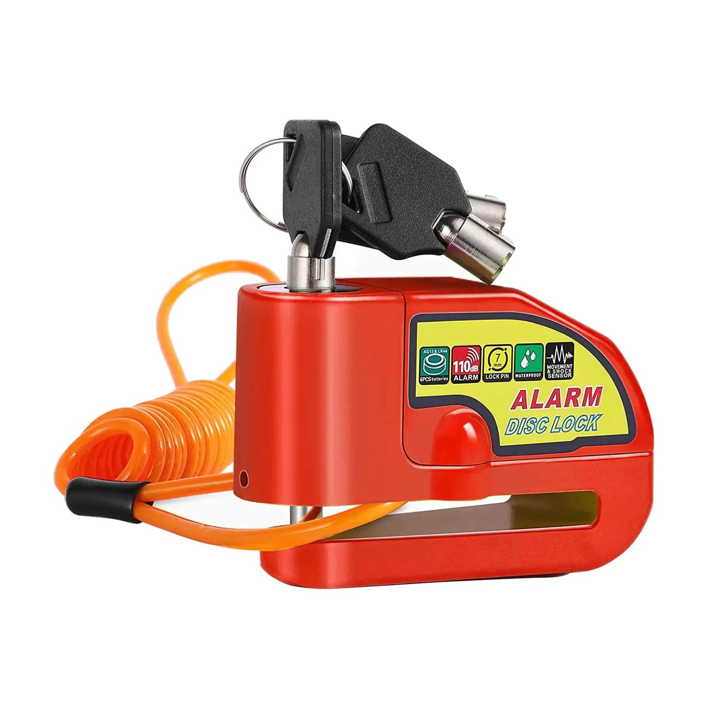 Motorcycle Wheel Disc Brake Lock Anti Spier