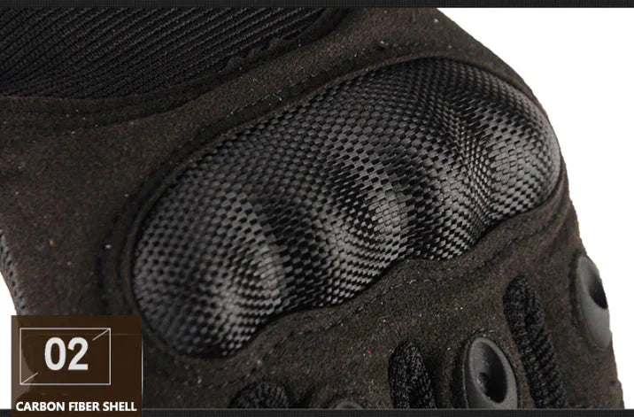 Tactical Motorcycle Motocross Full Finger Gloves Motorbike Riding Racing Mittens Anti Spier