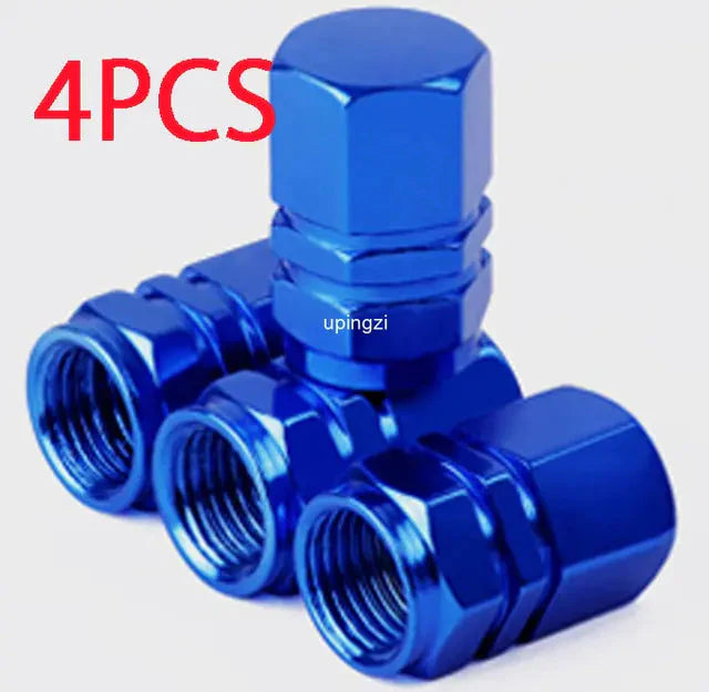 Aluminum Alloy Car Wheel Tire Valve Caps Anti Spier