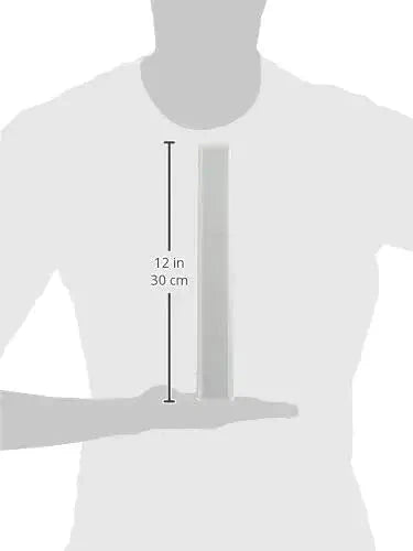 3 Ring Binder- 1" - White Anti Spier