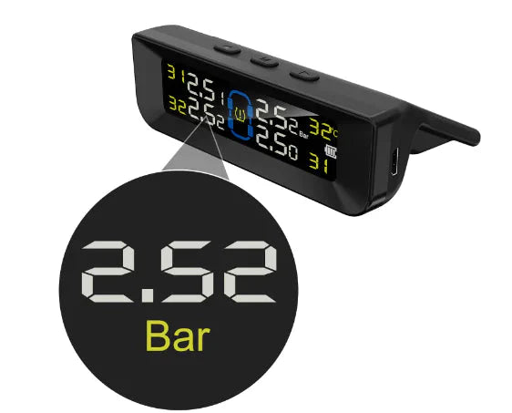 TPMS with External Sensors Anti Spier