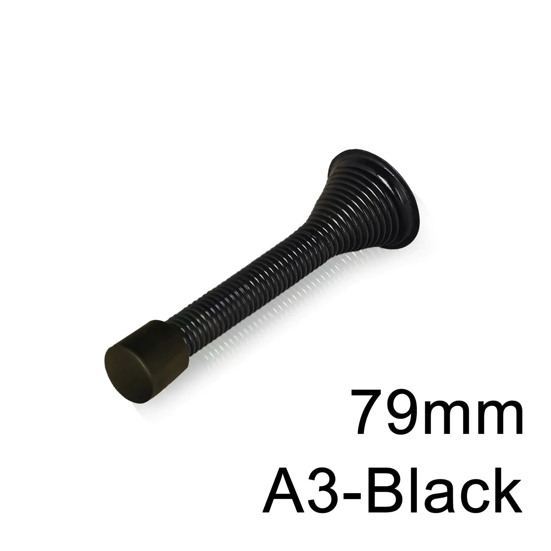 American Spring Door Stop for Kids with Rubber Head Anti Spier