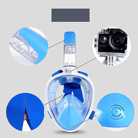 Full Face Snorkel Mask Anti Spier