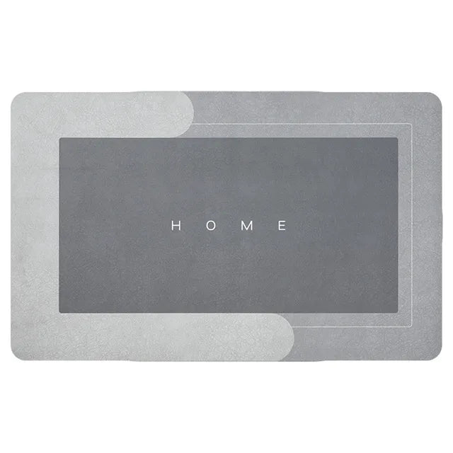 Bathroom Absorbent Quick Drying Carpet Floor Mat Anti Spier