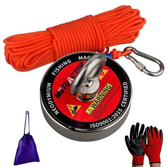 Heavy Duty Fishing Magnet Rope Anti Spier