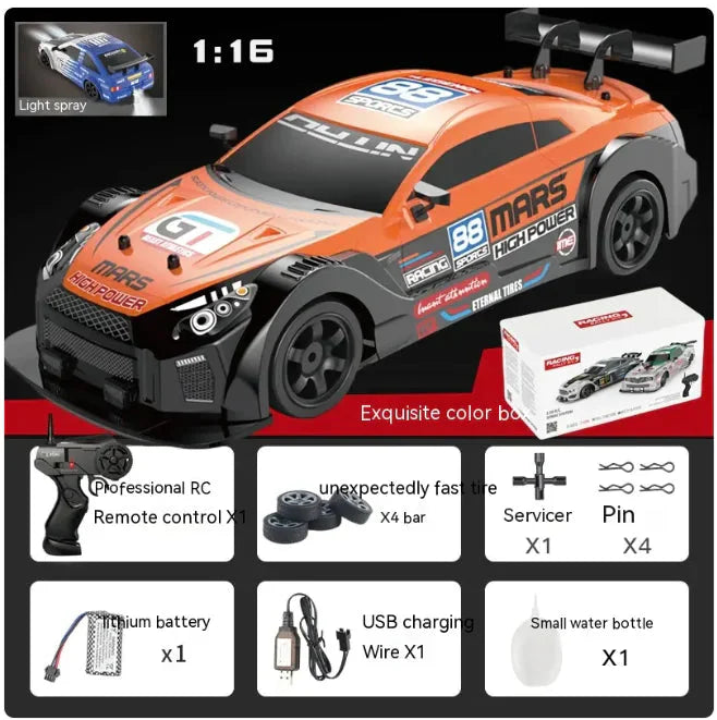 Wireless RC Charging Car for Boys Anti Spier