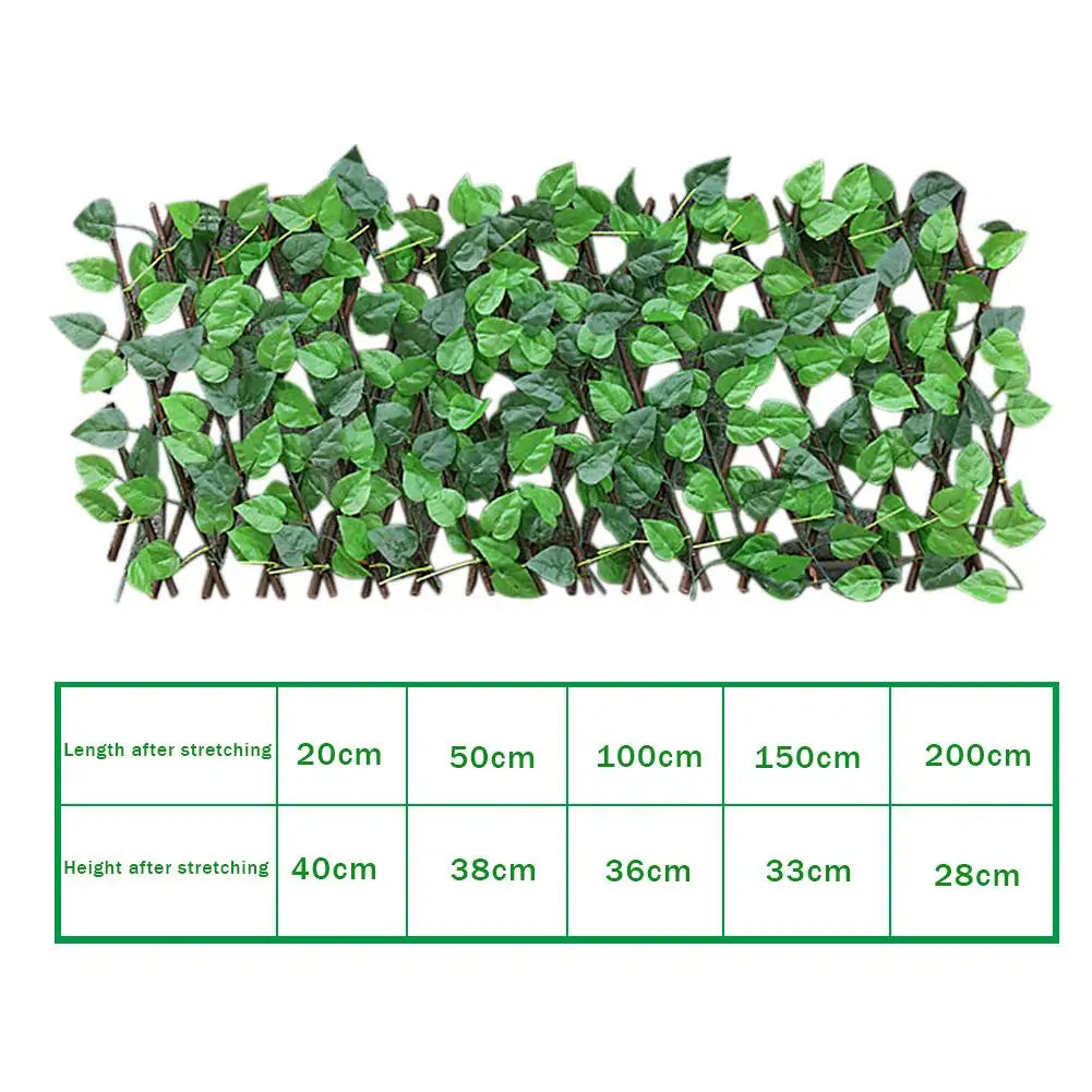 Expandable Ivy Privacy Fence