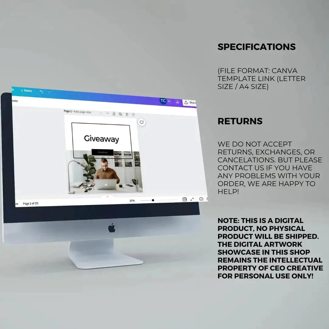 Downloadable Minimalist Business Social Media Template Bundle Anti Spier