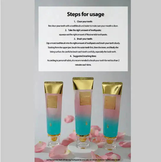 Niacinamide Powerful Whitening Toothpaste Anti Spier