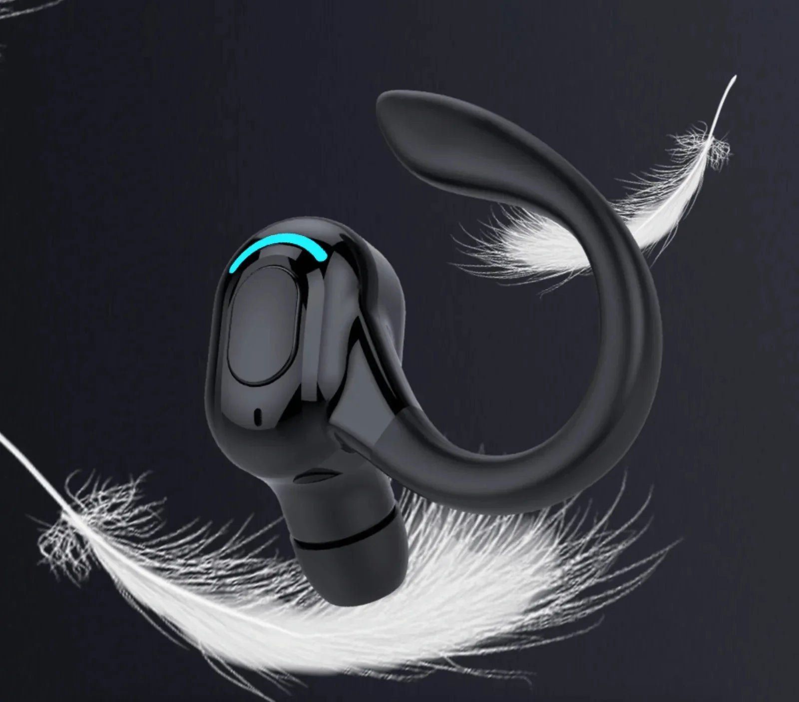 New Bluetooth 5.1 Headset Wireless Earbuds Earphones Stereo Headphones Ear Hook Anti Spier