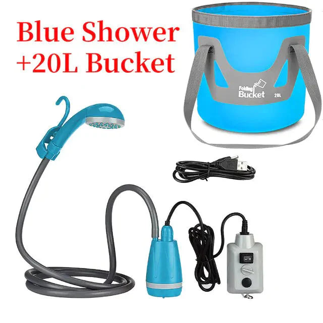 Rechargeable Outdoor Shower Anti Spier