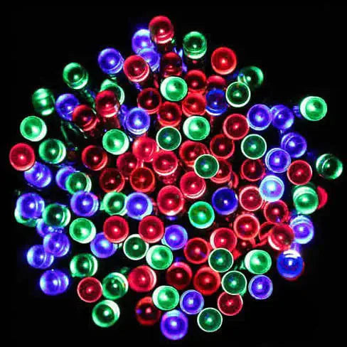 Colorful Firefly - Solar mini LED Christmas lights on Strings Anti Spier