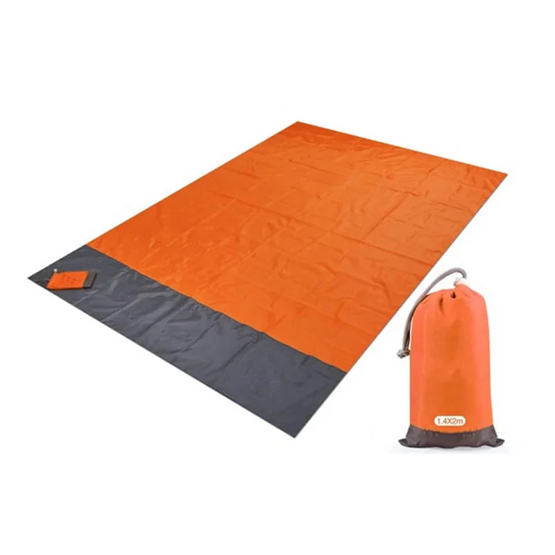 Waterproof Pocket Beach Blanket Anti Spier