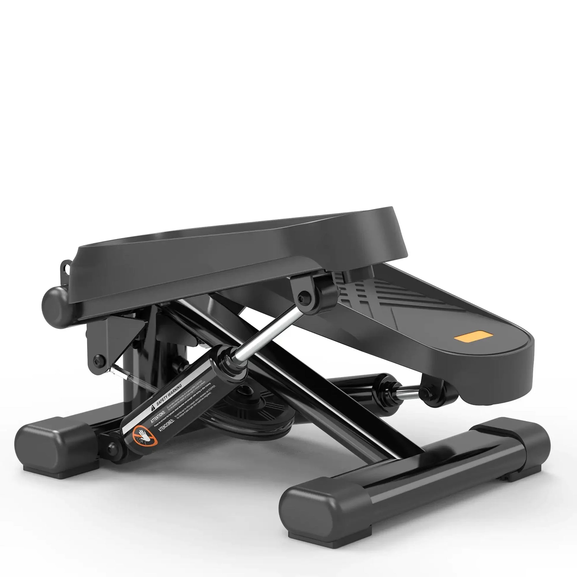 Home Office Exercise 330LBS Capacity Mini Stepper With Resistance Bands And LCD Monitor Anti Spier