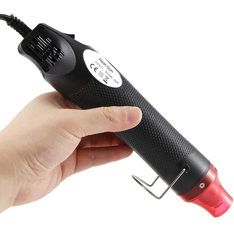 Mini Heat Gun DIY Electric Nozzles Tool Hot Air Gun Embossing Drying Paint USA Anti Spier