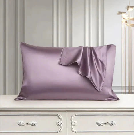 Premium Pure Silk Pillowcase – 100% Natural Real Silk Anti Spier