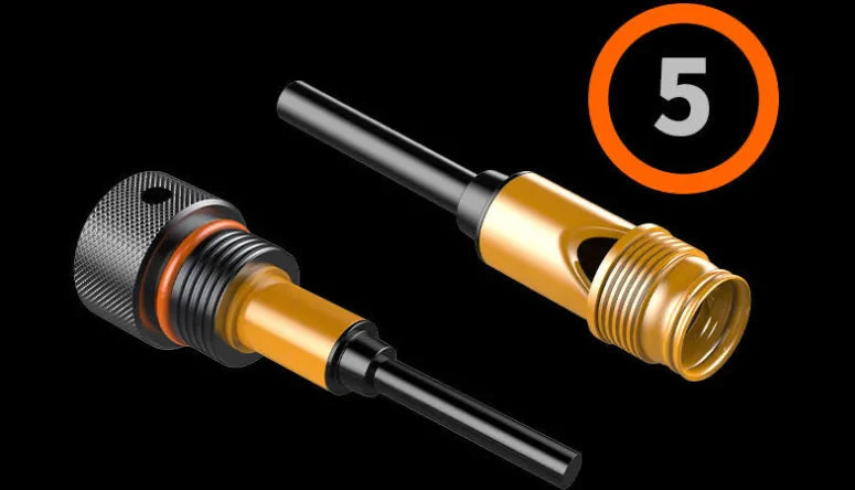 Ultralight Survival Hiking Stick Anti Spier