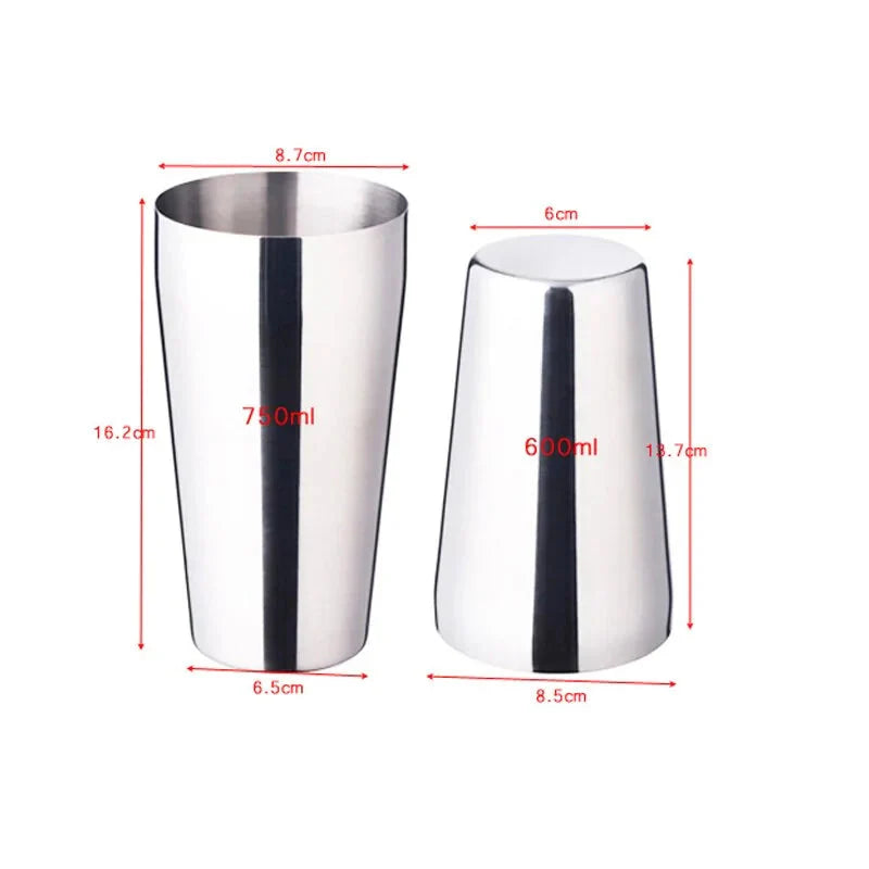 1-12 pcs Cocktail Shaker Set Anti Spier