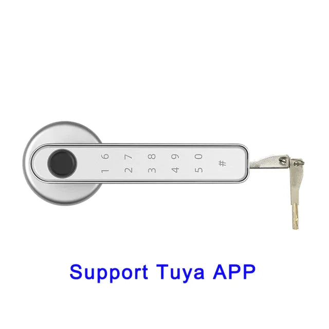 Smart Single Latch Door Lock Anti Spier