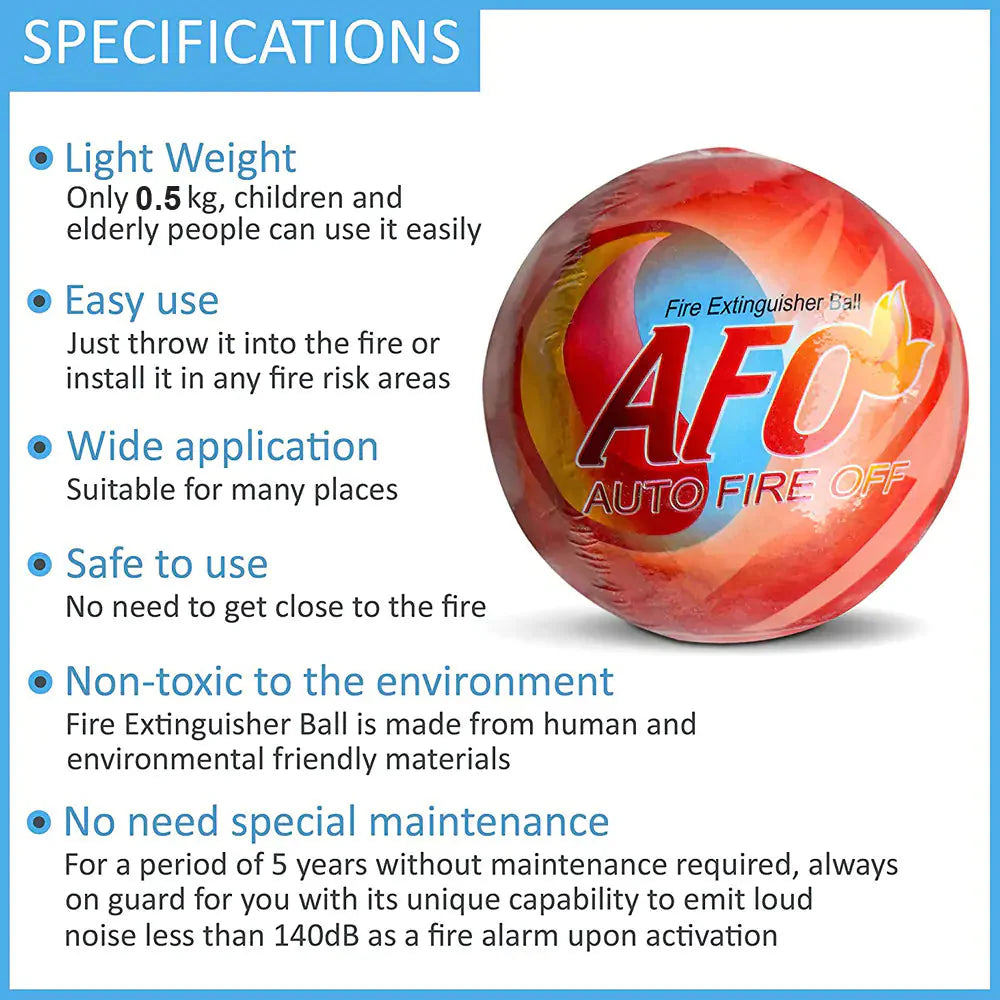 Fire Extinguisher Ball Anti Spier