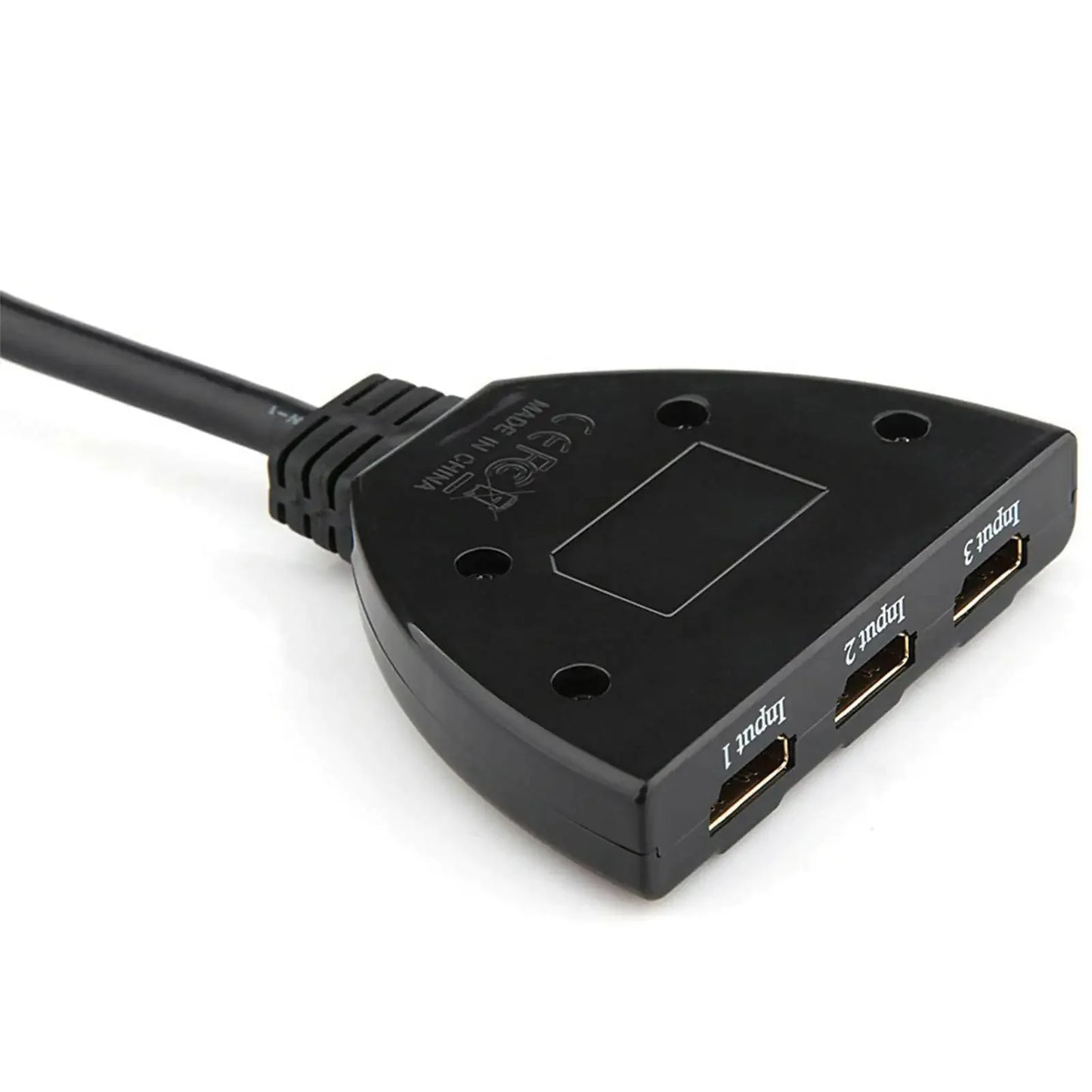 3 Port HDMI Splitter Cable 1080/4K Switch Switcher HUB Adapter for HDTV PS4 Xbox Anti Spier