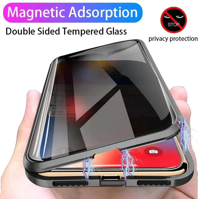 Full Privacy Protection Magnetic Case Samsung Anti Spier