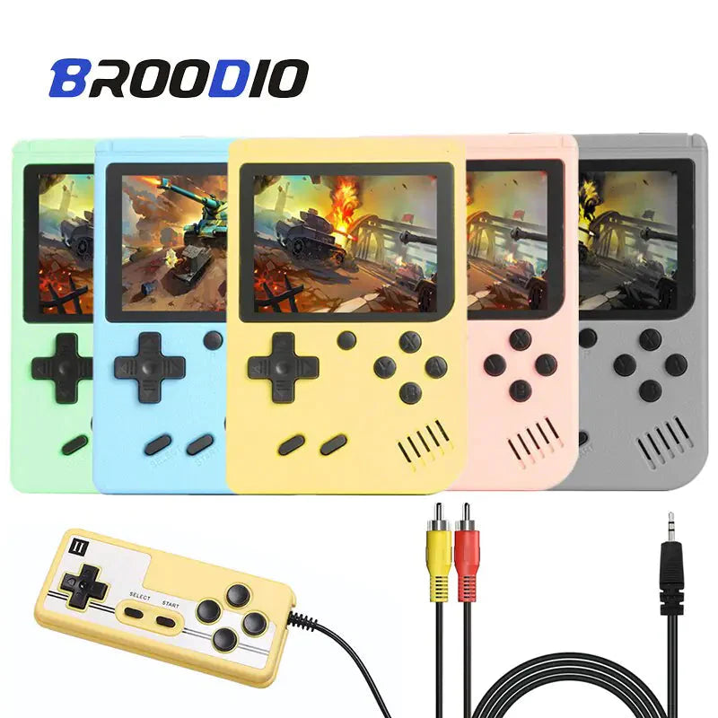 Handheld Game Console Built-In 800 Classic Games Anti Spier